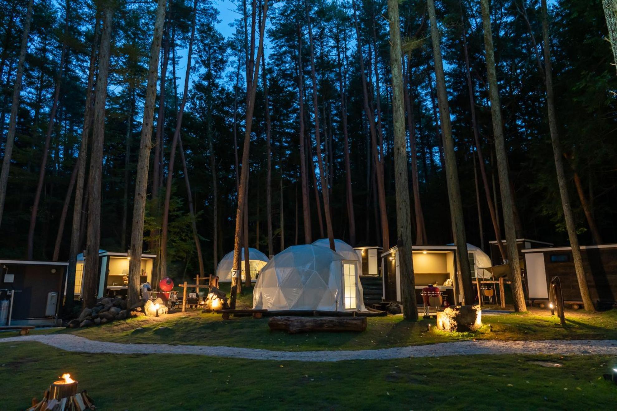 Glamping Villa Hanz Kawaguchiko Fujikawaguchiko Exterior foto