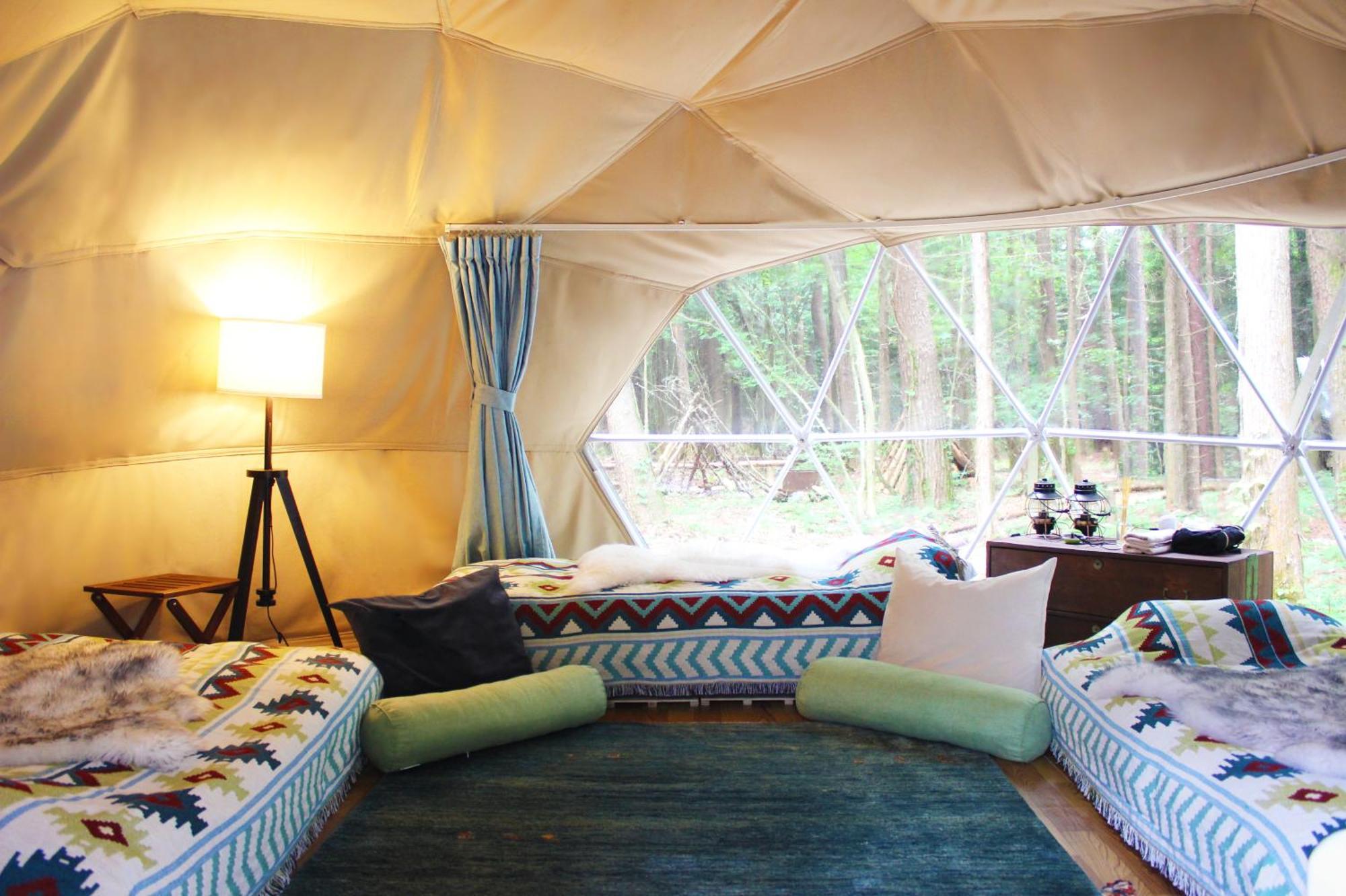 Glamping Villa Hanz Kawaguchiko Fujikawaguchiko Exterior foto